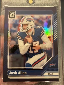2024 Panini Donruss Optic - Josh Allen #19 Purple Prizm /60 - Bild 1 von 2