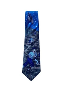 Vintage Tango by Max Raab Americana Series Dream Team Circa 1919 Baseball Tie - Picture 1 of 3