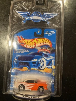 Hot Wheels 2001 Final Run Last Production '55 Chevy 1/64 #2 of 12, New (B49) - Image 1 of 3