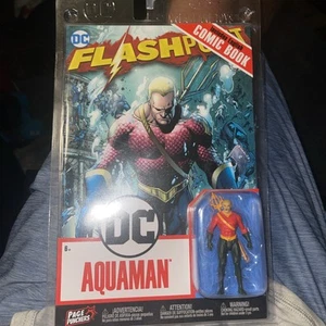 Aquaman DC Direct Flashpoint Page Punchers 3" Figure With Comic Wave 3 NEW - Picture 1 of 8