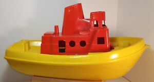 Vintage 1977 Tuggsy Tug 16" TOOTS!! Toy Boat  Empire Tarboro Blow Mold