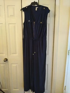 Marineblauer ärmelloser Jumpsuit von Emma/Michele - Größe 2X - Bild 1 von 7