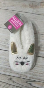 Gold ears rabbit Ballerina sleepers warm and snuggly faux sherpa linedone size - Picture 1 of 3