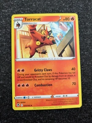 Torracat 031/195- Silver Tempest- Regular Uncommon- NM/M - Image 1 of 2