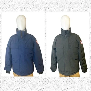 Canada Goose Mens Slim Fit Forester Jacket - *Black & Navy* - [5816M] - Picture 1 of 25