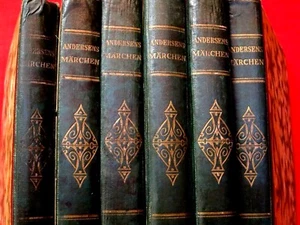VINTAGE GERMAN ~ ANDERSONS MARCHEN ( IN NEW SUPERETTING) 6 VOL. SET, ILLUSTRATED - Picture 1 of 11