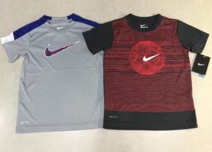 NIKE Dri-Fit~Lot of 2~Short Sleeve T-Shirts~~Size M (6) - Picture 1 of 10