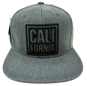 CALIFORNIA REPUBLIC Snapback Cap Hat CA CALI Bear Flag OSFM NWT - Picture 1 of 4