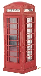 Miniature British phone booth from The Avengers 1998 - Picture 1 of 1