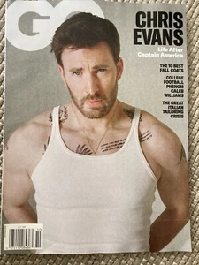 GQ Magazine October 2023 CRIS EVANS Life After Captain America - Picture 1 of 1
