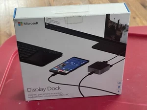 MICROSOFT USB C DISPLAY DOCK **NEW IN OPEN BOX**not Us Power Cord - Picture 1 of 3