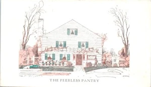Postal de Ohio The Peerless Pantry Miamisburg OH Publicidad Restaurante Second St - Imagen 1 de 2