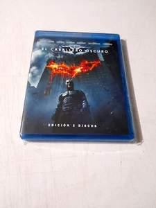 BLU-RAY "EL CABALLERO OSCURO" 2 DISCOS BATMAN CHRISTOPHER NOLAN CHRISTIAN BALE - Imagen 1 de 2