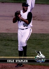 2017 Missoula Osprey Grandstand 27 Cole Stapler Gonzales Louisiana Baseball Card