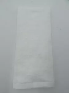 Hand Towel White Everyday Velour/Terry Cloth 100% Cotton 26" X 17'' - Picture 1 of 3