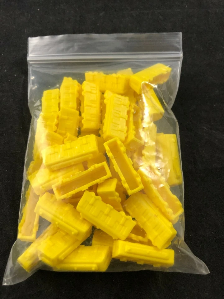 Juego de mesa Ticket to Ride original juego de 45 trenes amarillos de repuesto  Foto 1 de 1