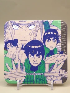 Neji Guy Tenten Rock Lee Naruto Art Coaster Jump Festa 2024 Anime Japan O531 - Picture 1 of 3