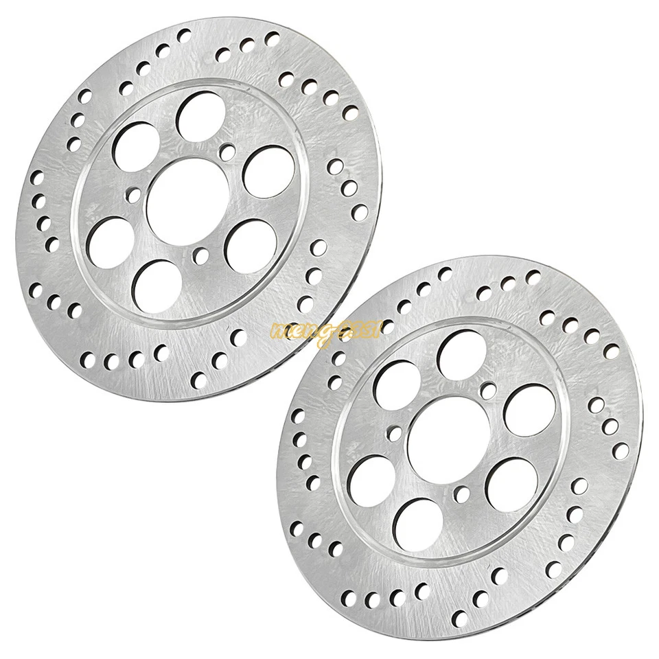 2x Rotores de disco de freno delanteros para Honda ATC200X 1983 1984 1985 ATC250R 1983-1984 Foto 1 de 4