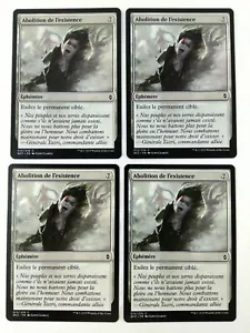 Mtg Magic Playset 4x Abolition of Existence Scour from Zendikar NM VF - Picture 1 of 2