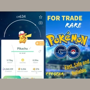 🔥 SOMBRERO CENIZA POKÉMON GO PIKACHU✔️ Comercio ✔️No Brillante 🔥 - Imagen 1 de 2