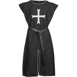 Viking Crusader Tunic Medieval Knight Surcoat Templar Tunic Larp Halloween gift - Picture 1 of 4