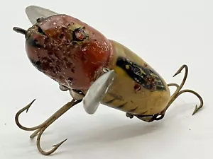 SEHR ALTER Vintage Heddon Crazy Crawler Hummel Angelköder Antik - Bild 1 von 4