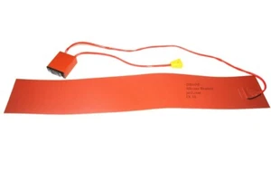 4 1/2” X 25” (114mm X 635mm) 450W w/digital controller Silicone Heat Blanket - Picture 1 of 11