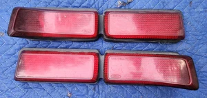 Lincoln Continental Mark IV 1972 1973 lentes traseras izquierda y derecha conjunto de 2 OEM - Imagen 1 de 14