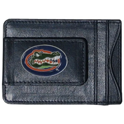 NCAA Hombres Florida Gators Cuero Dinero en Efectivo y Tarjetero Talla Única Negro Foto 1 de 2