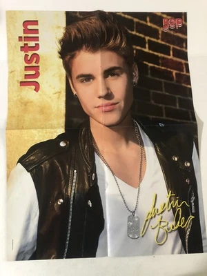 Póster desplegable Justin Bieber Niall One Direction pinup efímero Foto 1 de 2
