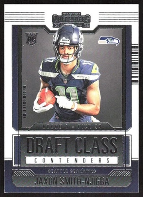 649J 2023 Panini Contenders #13 Jaxon Smith-Njigba Draft Class Contenders - Image 1 of 2