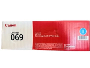 Cartouche de toner cyan authentique Canon 069 (5093C001) NEUVE + LIVRAISON GRATUITE ! - Photo 1/6