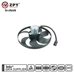 ZPY Large Radiator Cooling Fan For 1999-2007 Vw Golf Jetta Audi 1J0959455F - Picture 1 of 6