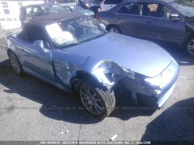 Espejo retrovisor lateral izquierdo del conductor eléctrico compatible con 04-09 S2000 41065 Foto 1 de 4