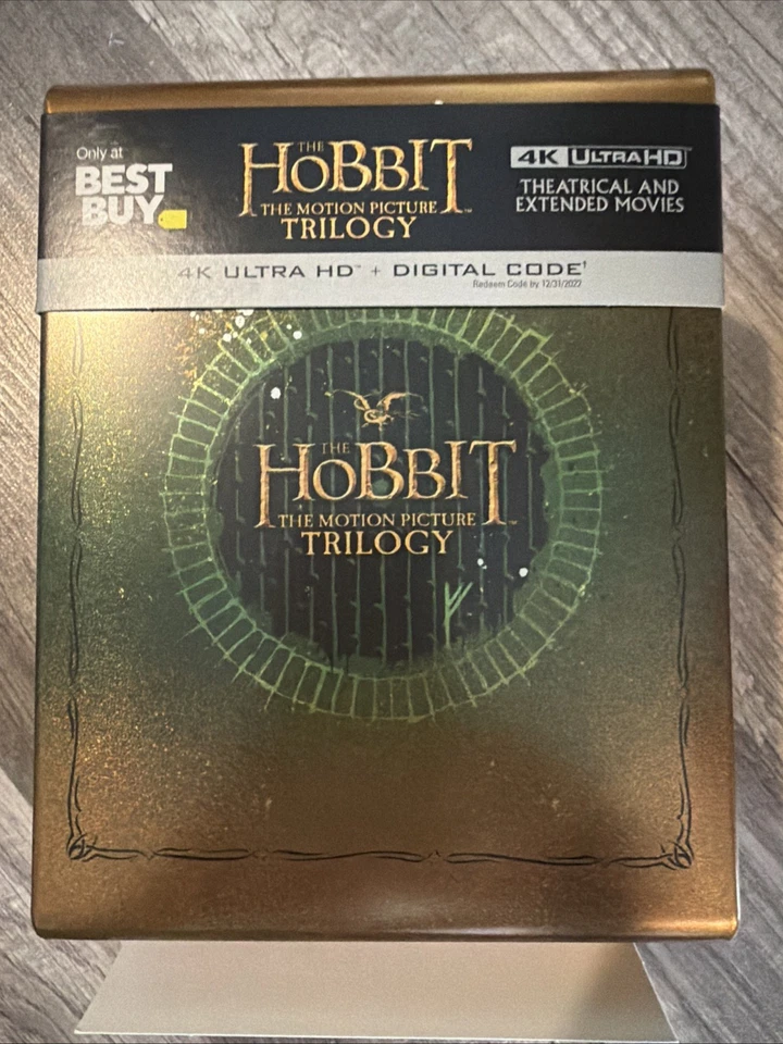 The Hobbit Trilogy 4K UHD Steelbook BESTBUY RARE OOP Foto 1 de 4