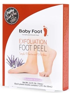 BABY FOOT Peeling Esfoliante Originale - Callus 2,4 Fl Oz (1 PAIO) SPEDIZIONE GRATUITA - Foto 1 di 8