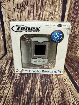 Zenex Digital Photo Keychain – Compact Digital Picture Frame, Sleek & Portable - Image 1 of 4