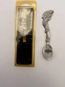 Universal Studios Florida Twister Souvenir Collectible Spoon Pewter - Picture 1 of 10
