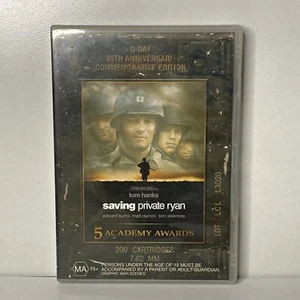 Saving Private Ryan (DVD, 1998) Region 4 VGC Tom Hanks Matt Damon - Picture 1 of 7