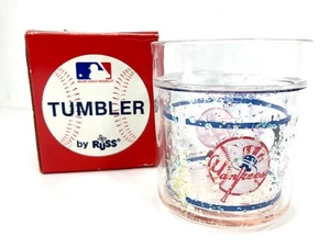Vintage New York Yankees Cup MLB Tumbler By Russ NIB - Picture 1 of 12