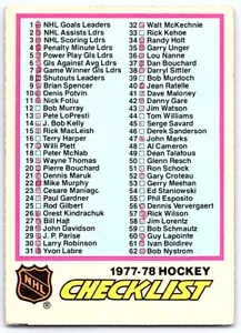 1977-78 O-Pee-Chee **C** Jim Lorentz Buffalo Sabres #58 - Picture 1 of 2