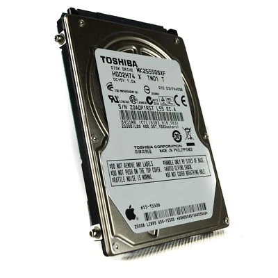 Toshiba MK2555GSXF (HDD2H74 P TW01 T)  250GB SATA HARD DRIVE - Image 1 of 4