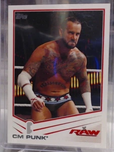 2013 TOPPS WWE RAW CM PUNK #8 MGK - Picture 1 of 2