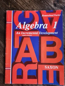SAXON Algebra 1. An Incremental Development. 3rd Edt. Home Study Packet. - Picture 1 of 1