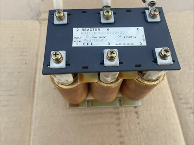 Filtro de línea de reactor A81L-0001-0122-02, 0,2 mH, 60 A, 3 fases - FANUC Foto 1 de 4