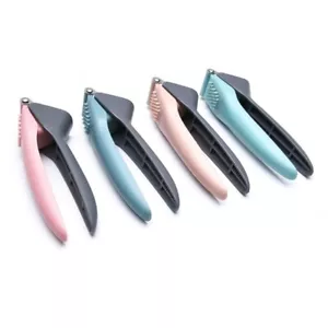 Garlic Press Crusher Kitchen Cooking Vegetables Squeezer Masher Handheld - Bild 1 von 6