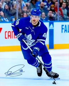 MAX LAJOIE autographed SIGNED TORONTO MAPLE LEAFS 8X10 photo - Picture 1 of 1