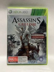 Assassins Creed 3 Special Edition Xbox 360 PAL Complete With Manual 2 Disc - Picture 1 of 4