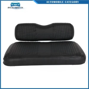 Golf Cart Front Cushion Seat Cover For EZGO RXV Black - Picture 1 of 8