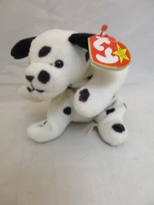 October 17 1996 Ty Original Beanie Babies DOTTY Dalmatian Dog w/tags (9 inches) - Picture 1 of 8